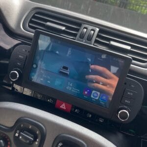 Autoradio Android per Fiat Panda (2013-2020) — connettori e cablaggio inclusi