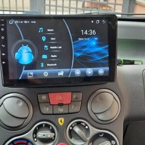 Autoradio Android per Fiat Panda (2003-2012) — mascherina dedicata