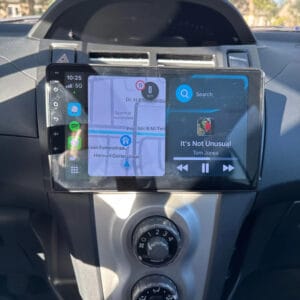 Autoradio Android per Toyota Yaris (2005-2012) — installata nella plancia