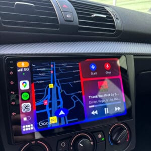 Autoradio Android per Autoradio Android BMW Serie 1 E81/E82/E87 (2004–2013) — dettaglio schermo touc