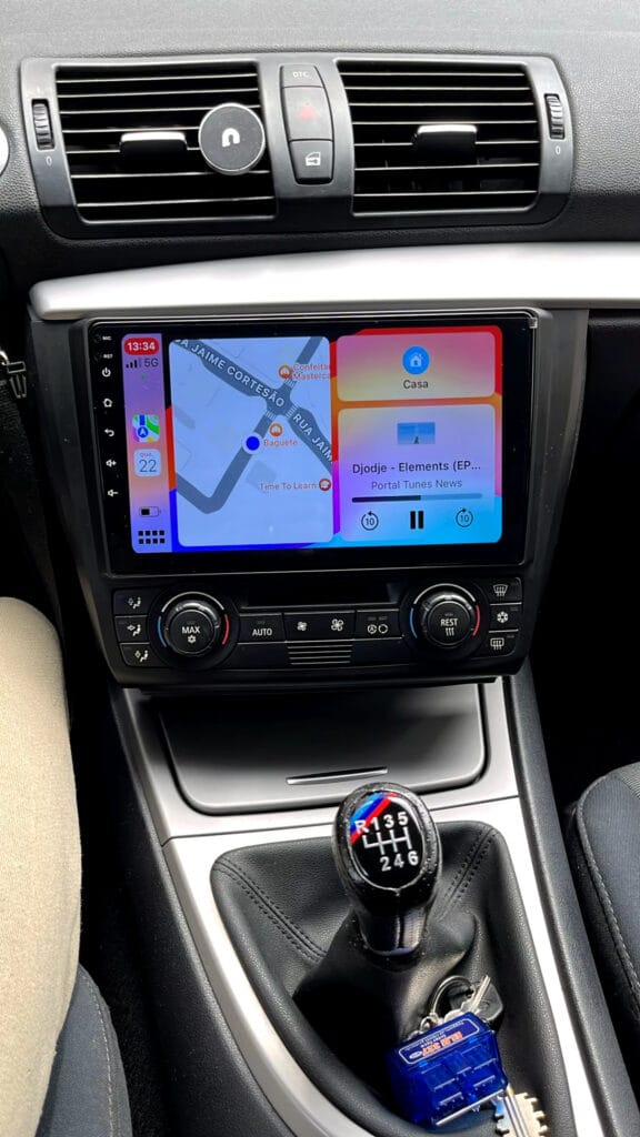 Autoradio Android per Autoradio Android BMW Serie 1 E81/E82/E87 (2004–2013) — connettori e cablaggio