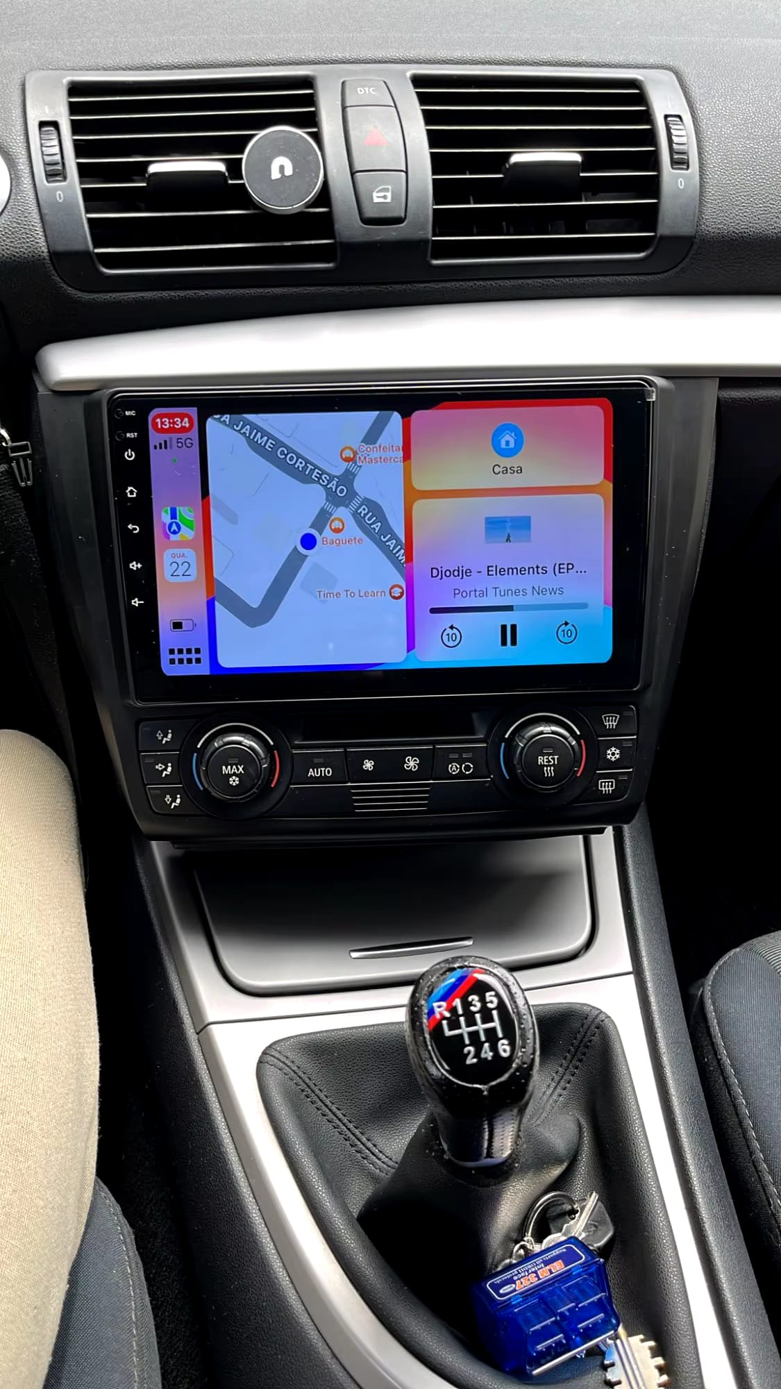 Autoradio Android per Autoradio Android BMW Serie 1 E81/E82/E87 (2004–2013) — connettori e cablaggio