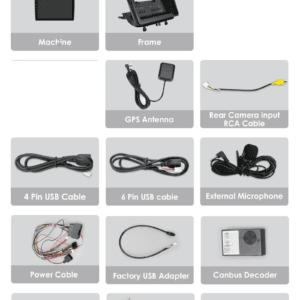 Autoradio Android per Autoradio Android Opel Meriva B (2009-2014) — retro dell'unità