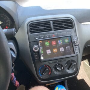 Autoradio Android per Fiat Grande Punto (2007-2012) — connettori e cablaggio inclusi