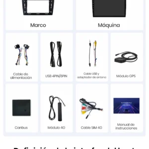 Autoradio Android per VW Golf 6 (2008-2016) — mascherina dedicata