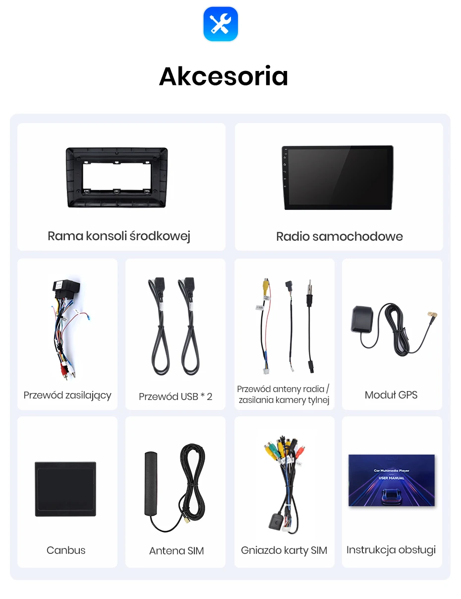 Autoradio Android per Fiat 500L (2012-2017) — retro dell'unità