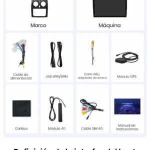 Autoradio Android per Nissan Qashqai J10 (2006-2014) — retro dell'unità