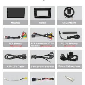Autoradio Android per Fiat Panda (2003-2012) — installata nella plancia
