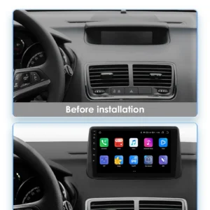 Autoradio Android per Autoradio Android Opel Meriva B (2009-2014) — installata nella plancia