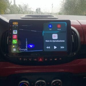 Autoradio Android per Fiat 500L (2012-2017) — mascherina dedicata