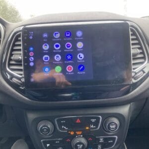 Autoradio Android per Jeep Compass (2007-2009) — connettori e cablaggio inclusi