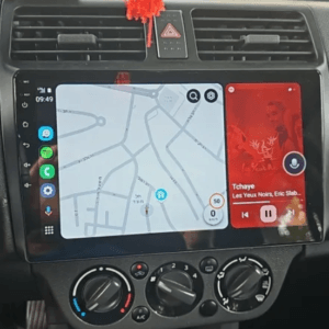 Autoradio Android per Suzuki Swift 3 (2003-2010) — installata nella plancia