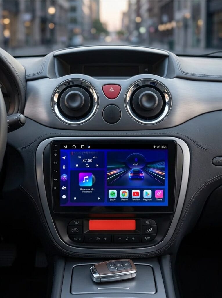 Autoradio Android per Citroen C2 C3 (2001-2010) — connettori e cablaggio inclusi