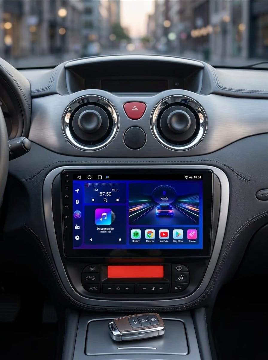 Autoradio Android per Citroen C2 C3 (2001-2010) — connettori e cablaggio inclusi