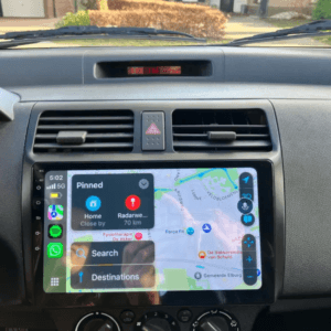 Autoradio Android per Suzuki Swift 3 (2003-2010) — dettaglio schermo touch