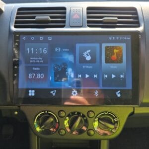 Autoradio Android per Suzuki Swift 3 (2003-2010) — connettori e cablaggio inclusi