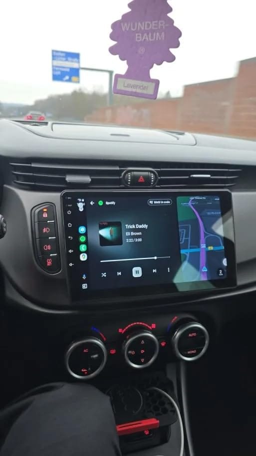 Autoradio Android per Alfa Romeo Giulietta (2015-2020) 9" | CarPlay Wireless, GPS, DSP
