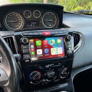 Autoradio Android con CarPlay per Lancia Ypsilon (2011-2023) — vista frontale