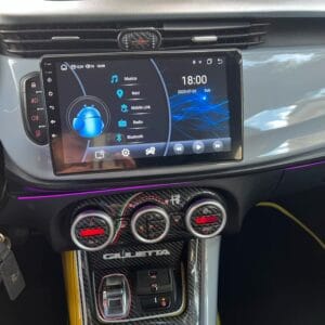 Autoradio Android per Alfa Romeo Giulietta (2015-2020) 9" | CarPlay Wireless, GPS, DSP