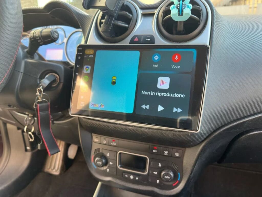 Autoradio Android per Alfa Romeo MiTo (2008-2018) — retro dell'unità