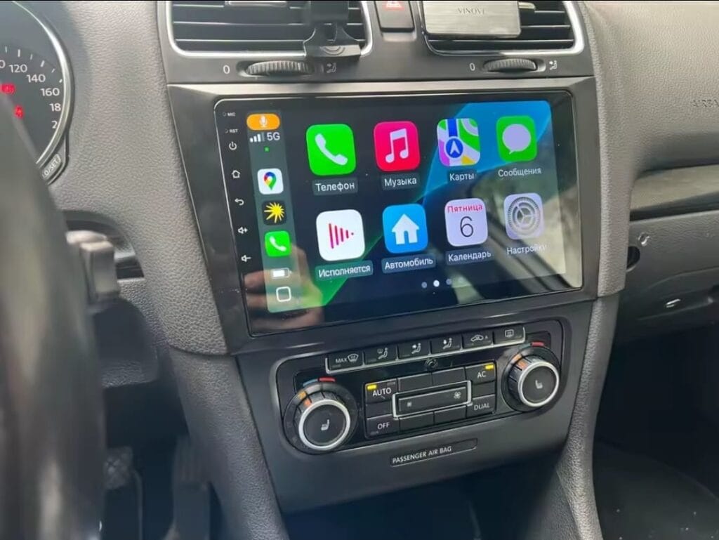 Autoradio Android per VW Golf 6 (2008-2016) — connettori e cablaggio inclusi