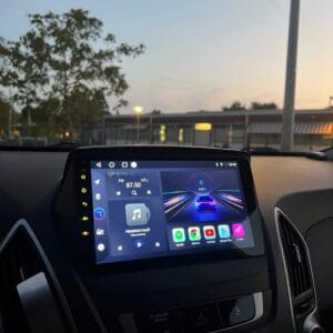 Autoradio Android per Hyundai Tucson ix35 (2009-2015) — installata nella plancia