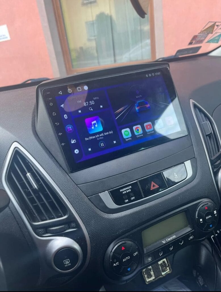 Autoradio Android per Hyundai Tucson ix35 (2009-2015) — connettori e cablaggio inclusi