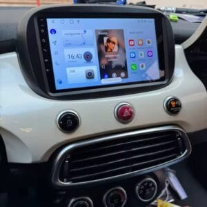 Autoradio Android per Fiat 500X (2014-2020) — mascherina dedicata