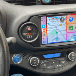 Autoradio Android per Toyota Yaris (2012-2017) — dettaglio schermo touch
