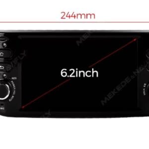 Autoradio Android per Fiat Punto Evo (2012-2015) — mascherina dedicata