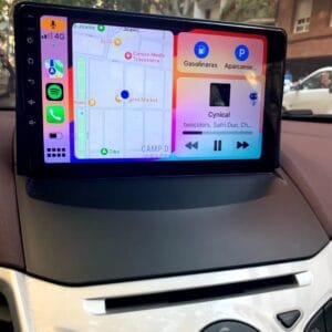 Autoradio Android per Ford Fiesta (2009-2017) — installata nella plancia