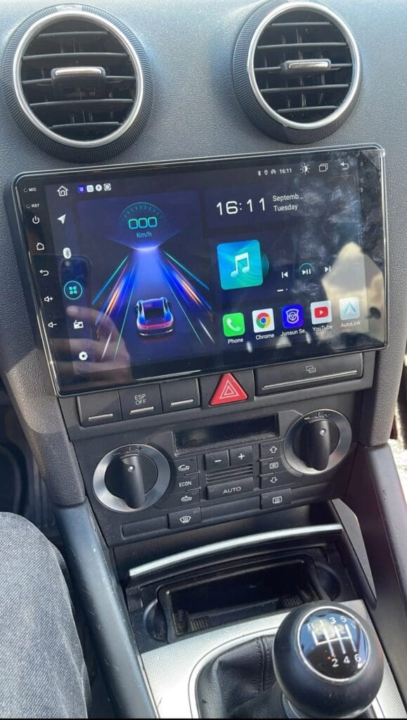 Autoradio Android per Autoradio Android Audi A3 Sportback (2003-2011) — retro dell'unità