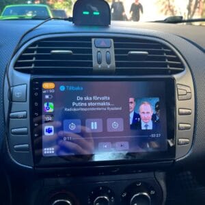 Autoradio Android per Fiat Bravo (2007-2012) — installata nella plancia