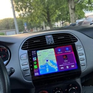 Autoradio Android per Fiat Bravo (2007-2012) — dettaglio schermo touch