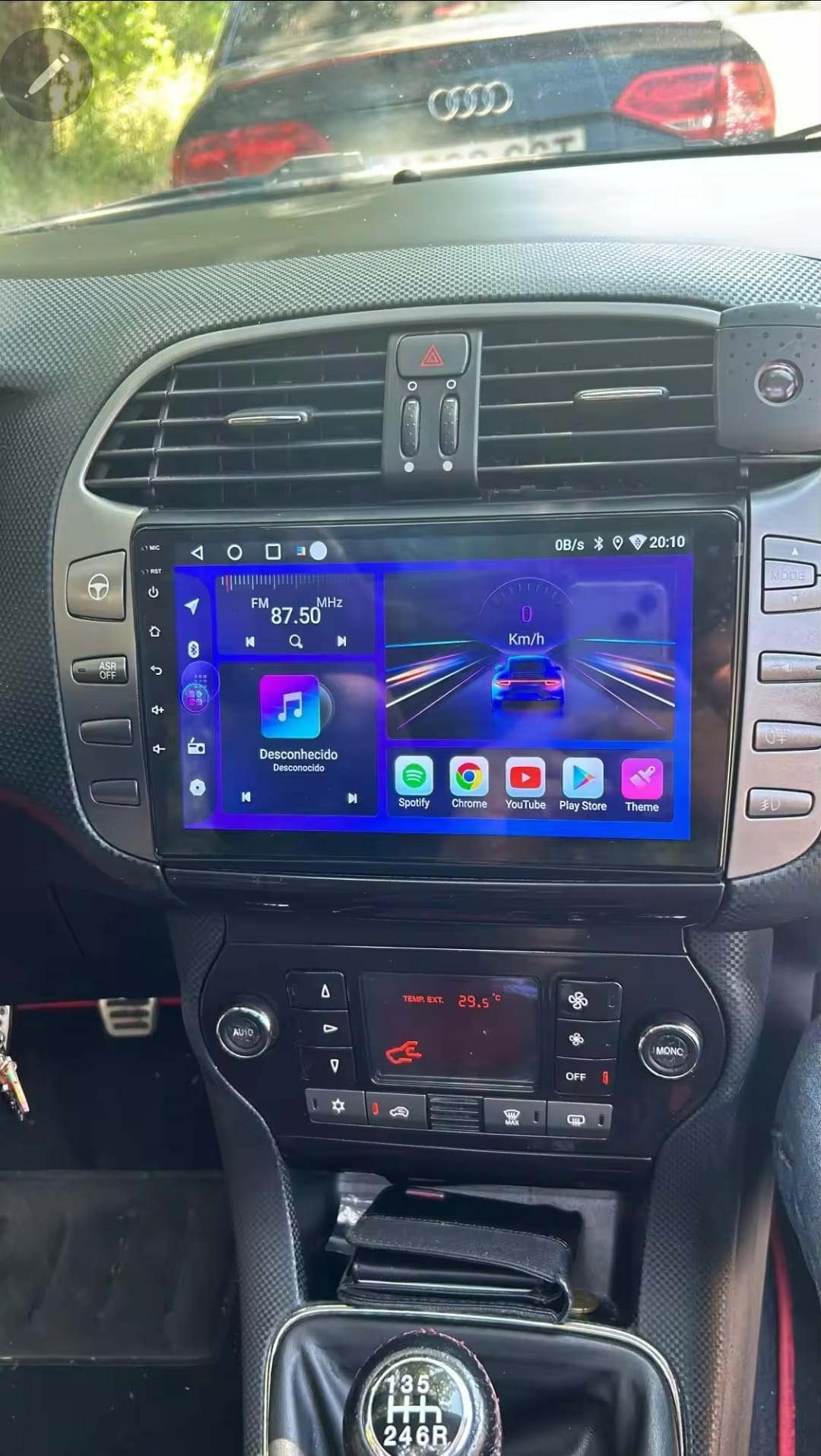 Autoradio Android per Fiat Bravo (2007-2012) — connettori e cablaggio inclusi