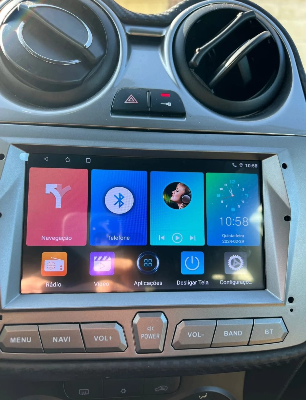 Autoradio Android per Alfa Romeo MiTo (2008-2018) — installata nella plancia