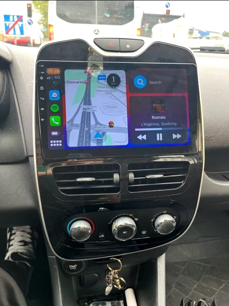 Autoradio Android per Renault Clio 4 e ZOE (2012-2019) — retro dell'unità