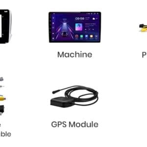 Autoradio Android per Peugeot 2008 e 208 (2012-2019) — installata nella plancia