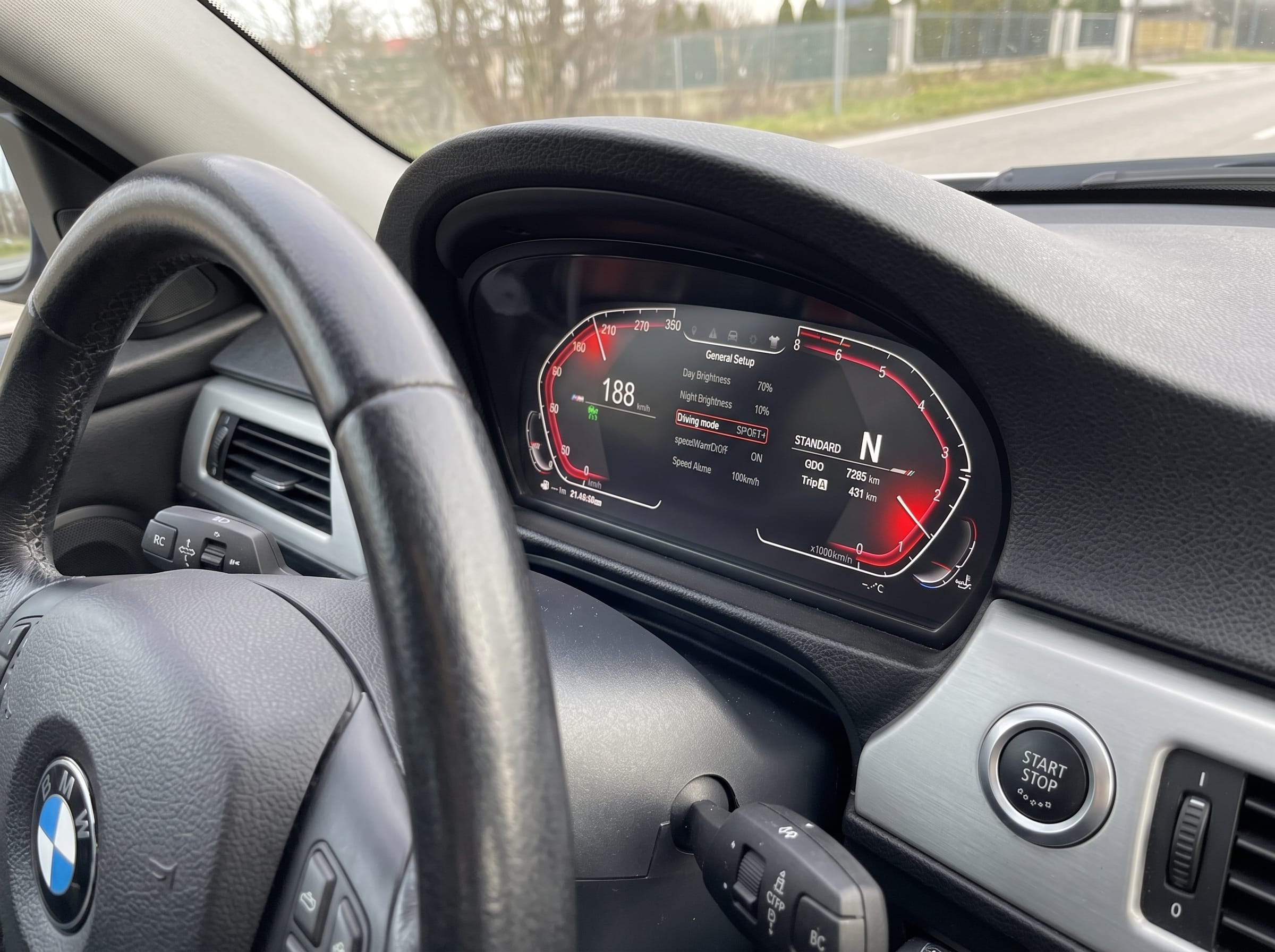 Cruscotto Digitale LCD Virtual Cockpit per BMW Serie 3 (E90 E91 E92 E93) – Tachimetro Full Digital - immagine 4