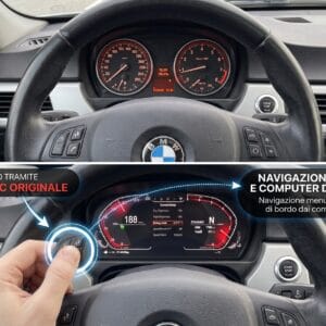 Cruscotto Digitale LCD Virtual Cockpit per BMW Serie 3 (E90 E91 E92 E93) – Tachimetro Full Digital - immagine 3