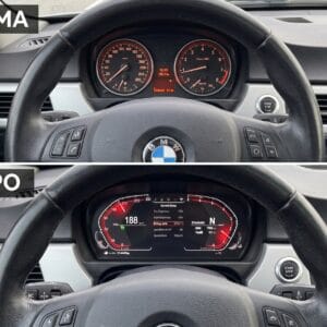Cruscotto Digitale LCD Virtual Cockpit per BMW Serie 3 (E90 E91 E92 E93) – Tachimetro Full Digital - immagine 2